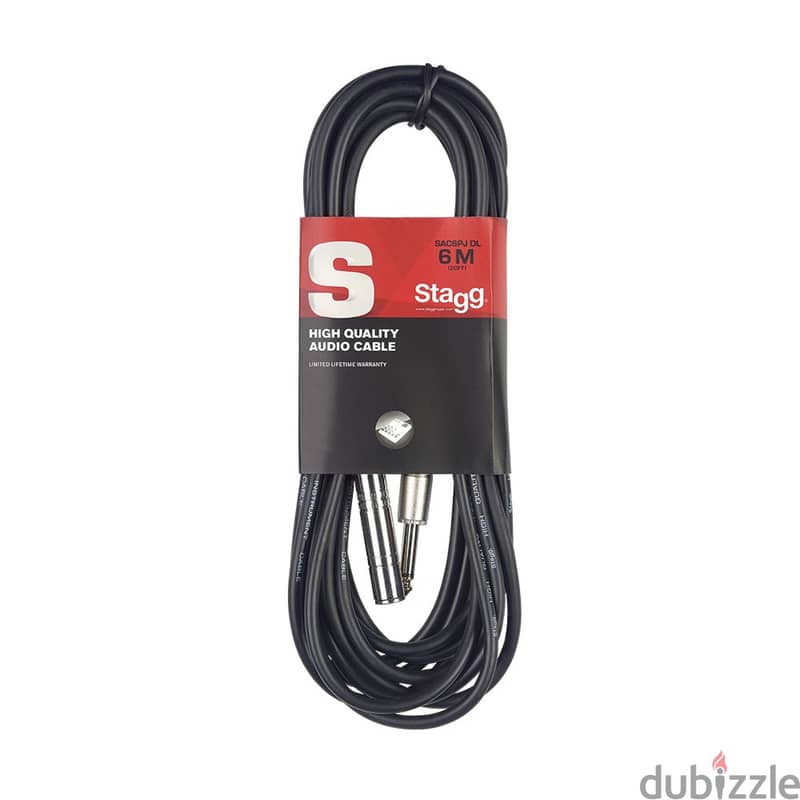 Stagg SAC6PJ DL 6m Audio Cable 0