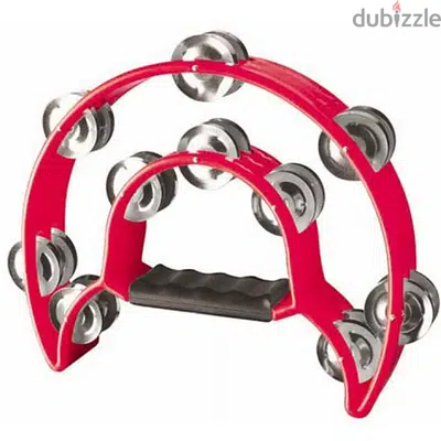 Stagg TAB-1 Cutaway Tambourine - Red