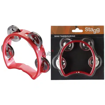 Stagg Mini Tambourine - Red