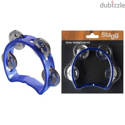 Stagg Mini Tambourine - Blue