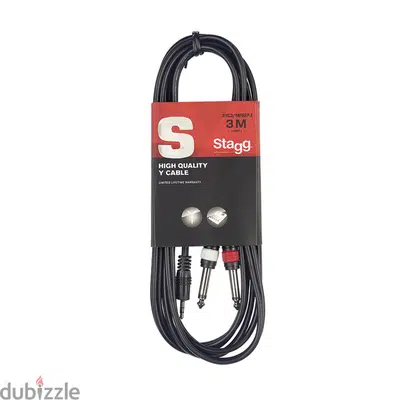 Stagg SYC3/MPS2P 3m Y Cable