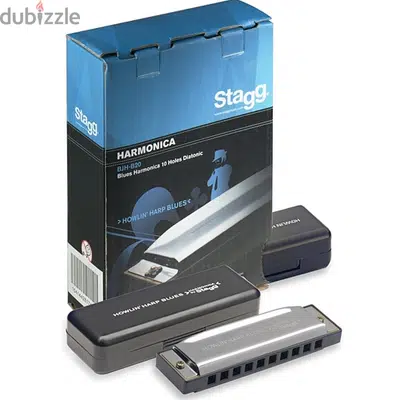 Stagg Blues Harmonica 10 Holes Diatonic