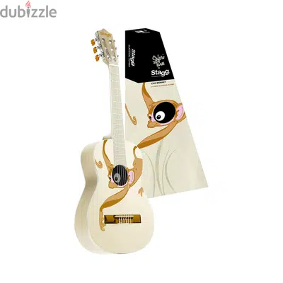 Stagg C505 White Monkey Classic Guitar