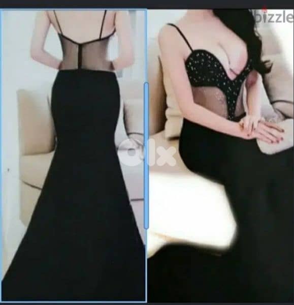 dŕess maxi long with tail s to xxL 0