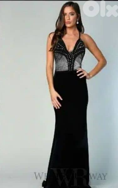 dŕess maxi long with tail s to xxL 5
