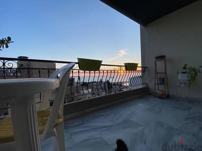 Fully furnished 2 bedroom apartment with open seaview in Dbayeh Fully furnished 2 bedroom apartment with open seaview in Dbayeh