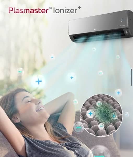 LG  dual inverter ARTCOOL Inverter AC , Energy Saving, Fast Cooling, 6
