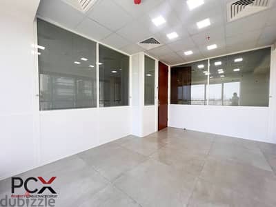 Office for Rent in Achrafieh | Partitioned | Open View | Accessible
