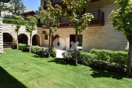 Furnished Chalet with Terrace for Rent in Faraya-Mzaar