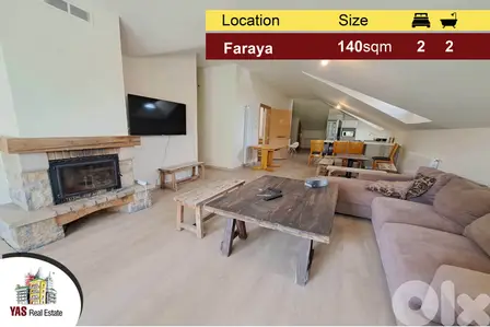 Faraya / Tilal Al Asal 140m2 | Cozy Chalet | Furnished | Rent | DA