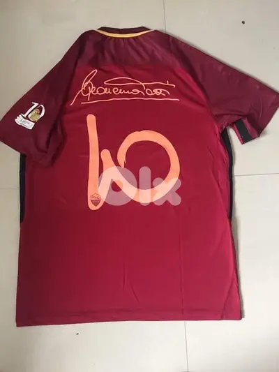 totti retirement limited edition roma with signature nike jersey