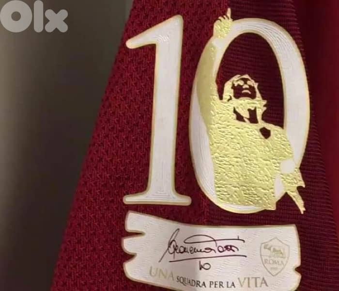 totti retirement limited edition roma with signature nike jersey 1