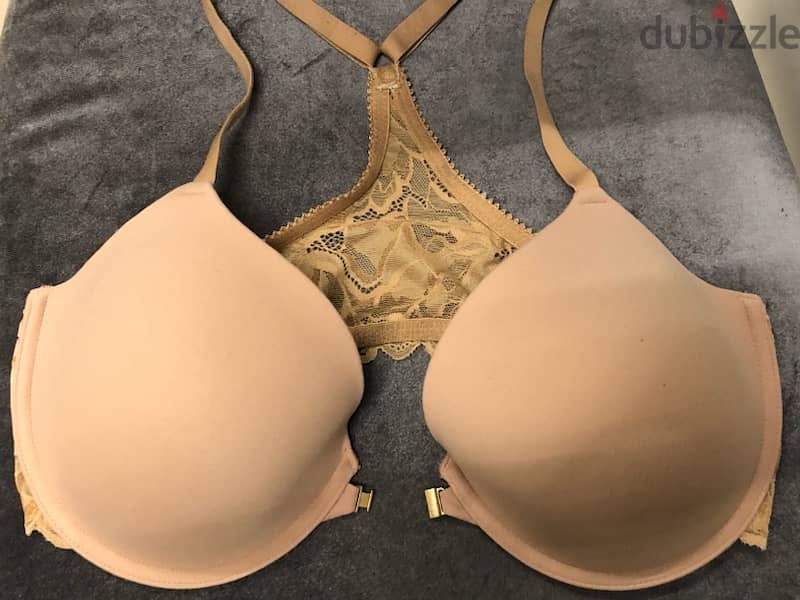 soutien beige color, brand, used twice, size 38D 0