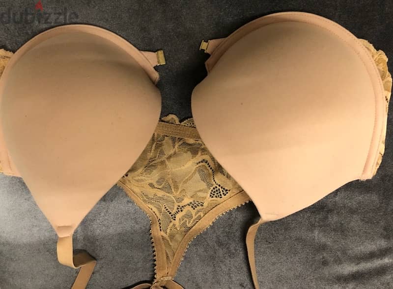 soutien beige color, brand, used twice, size 38D 8