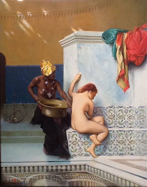 oil painting- le bain maure 4