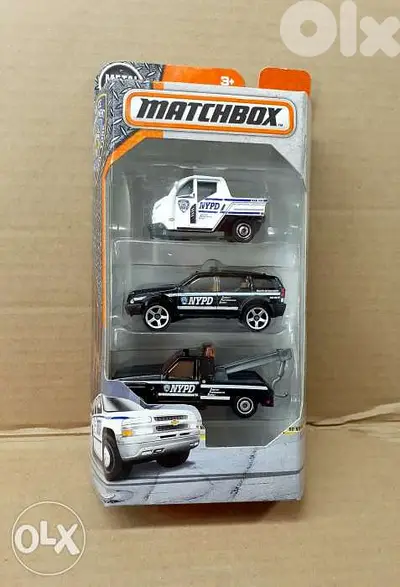 Matchbox Set (3cars) diecast car model 1:64.
