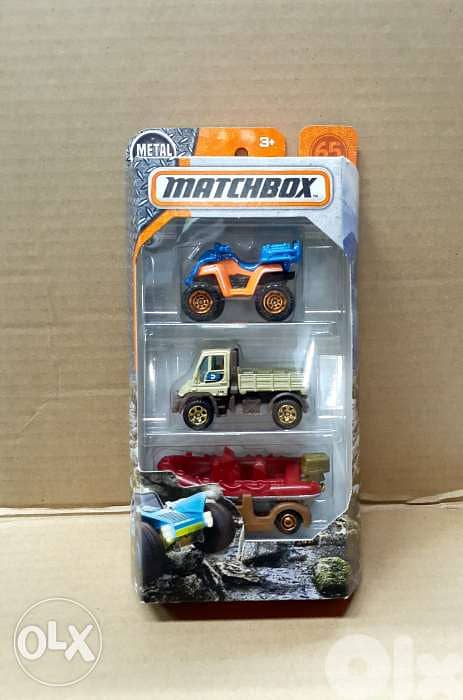 Matchbox Set (3cars) diecast car model 1:64. 2