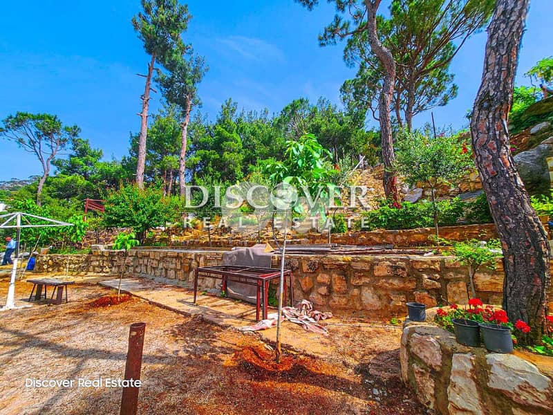 Private, Peaceful & Sensational Location Private land  in Baabdat 9
