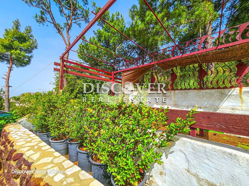 Private, Peaceful & Sensational Location Private land  in Baabdat 10
