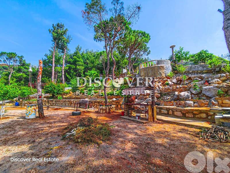 Private, Peaceful & Sensational Location Private land  in Baabdat 12