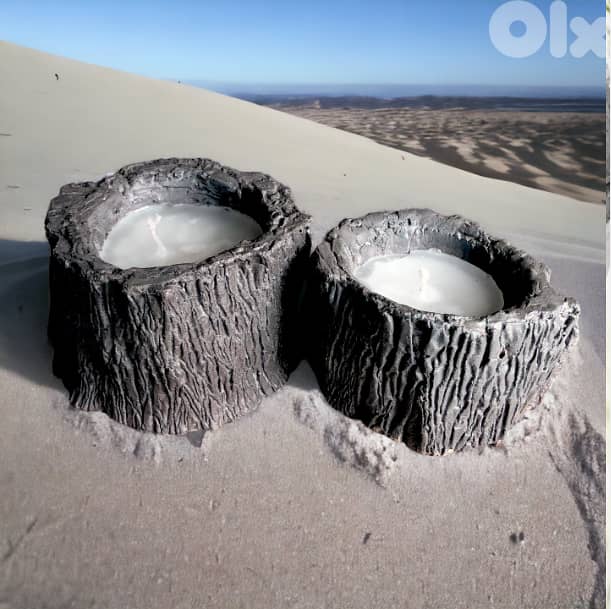 Concrete Candle 2