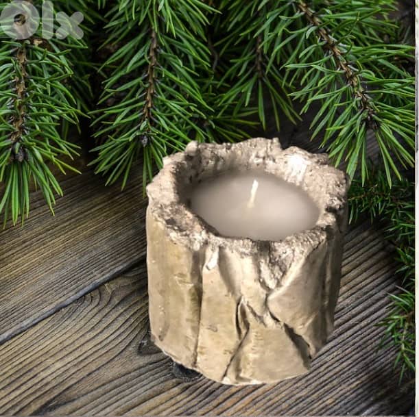 Concrete Candle 4