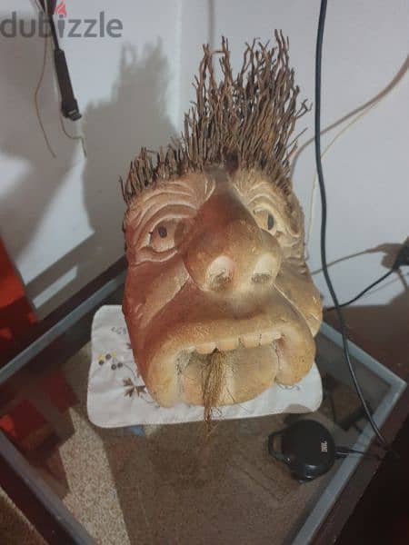 double Head statue 2