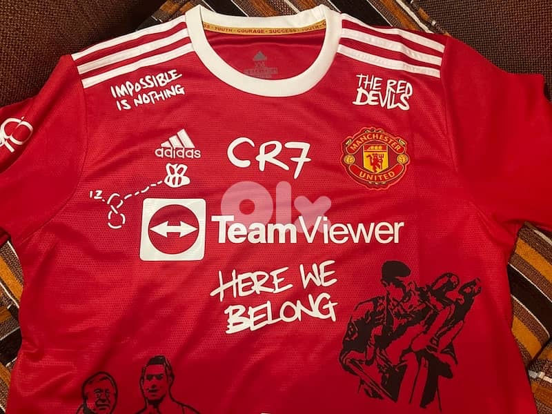 manchester united cristiano ronaldo limited edition adidas kit 4