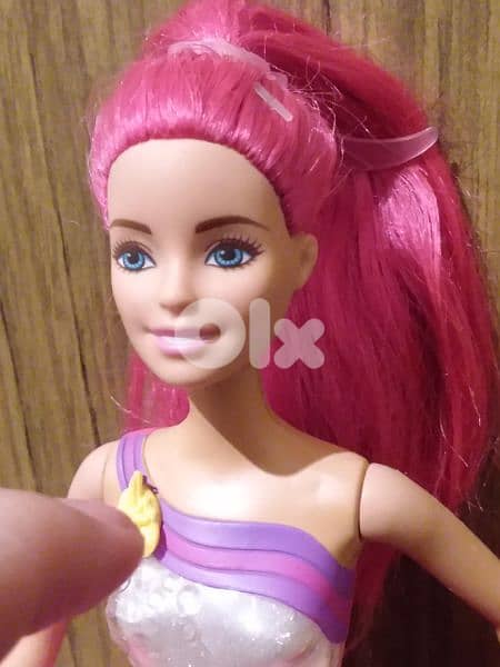 DREAMTOPIA RAINBOW COVE LIGHT UP PRINCESS Barbie doll+Magic Wind Voice 7