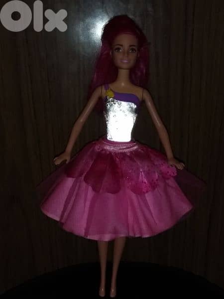 DREAMTOPIA RAINBOW COVE LIGHT UP PRINCESS Barbie doll+Magic Wind Voice 1