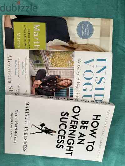 Bundle success (The Martha rules, Inside Vogue, How to be an overnight