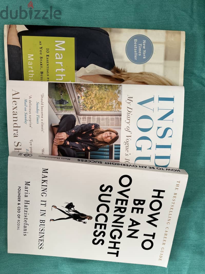 Bundle success (The Martha rules, Inside Vogue, How to be an overnight 0