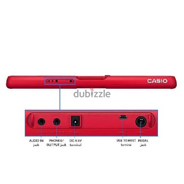 Casio CT-S200 Casiotone red 3