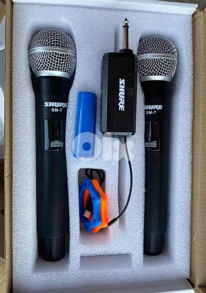 shure double mic wireless ,new not used 0