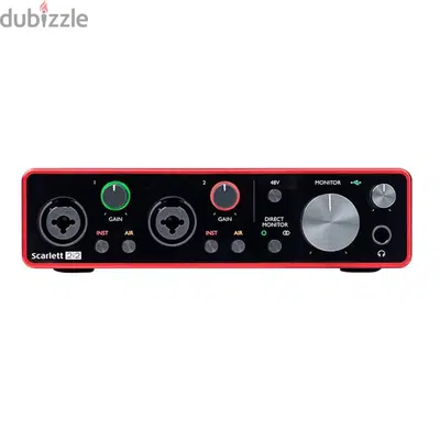 Focusrite Scarlett 2i2 3rd Gen USB Audio Interface