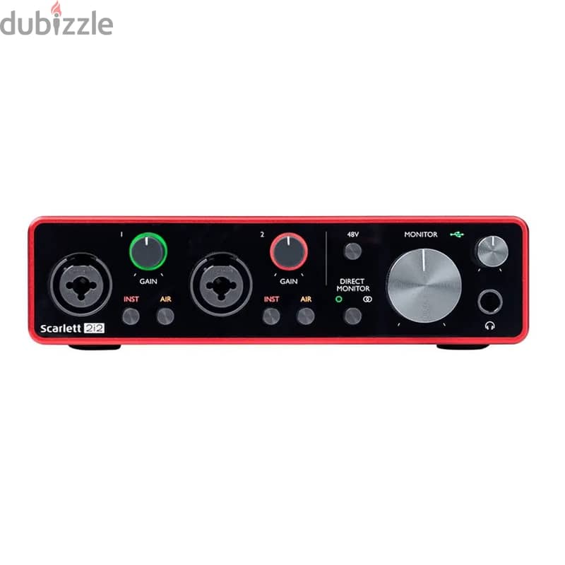 Focusrite Scarlett 2i2 3rd Gen USB Audio Interface 0
