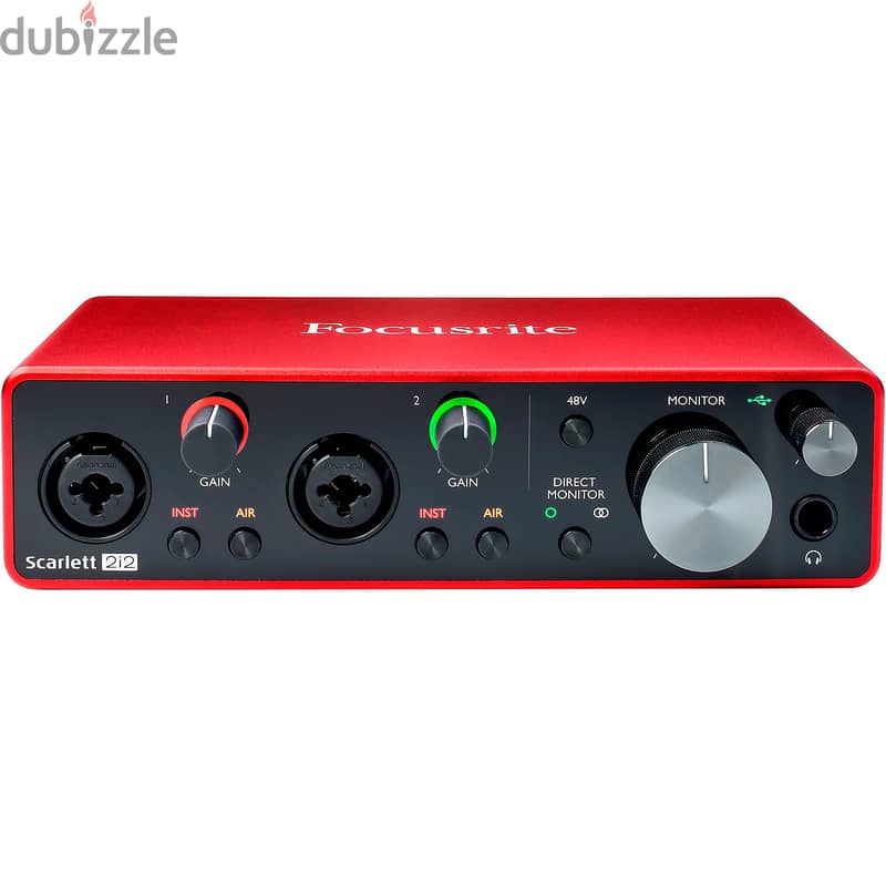 Focusrite Scarlett 2i2 3rd Gen USB Audio Interface 2