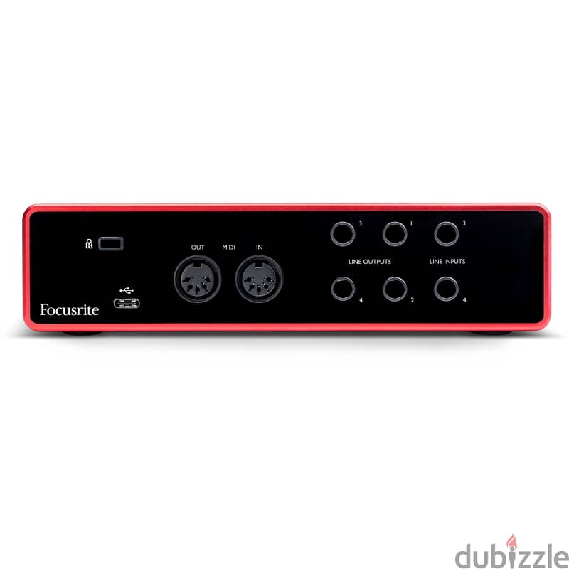 Focusrite Scarlett 4i4 3rd Gen USB Recording Interface 1
