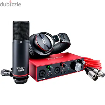 Focusrite Scarlett 2i2 Studio 3rd Gen Recording Bundle