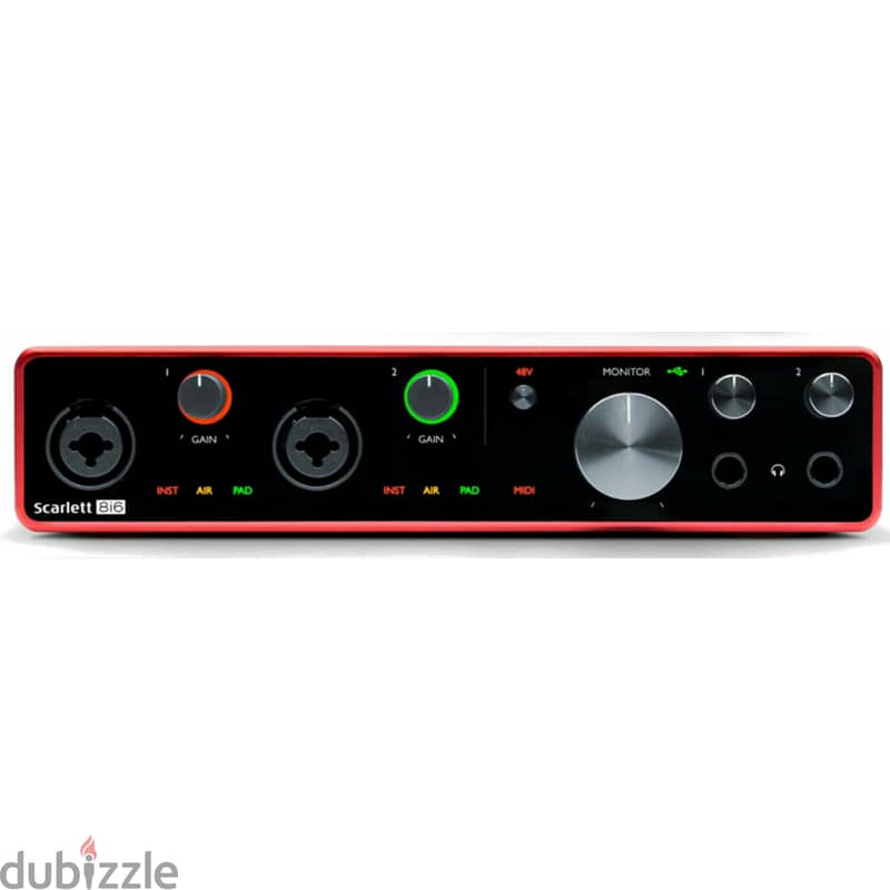 Focusrite Scarlett 8i6 3rd Gen USB Audio Interface 0