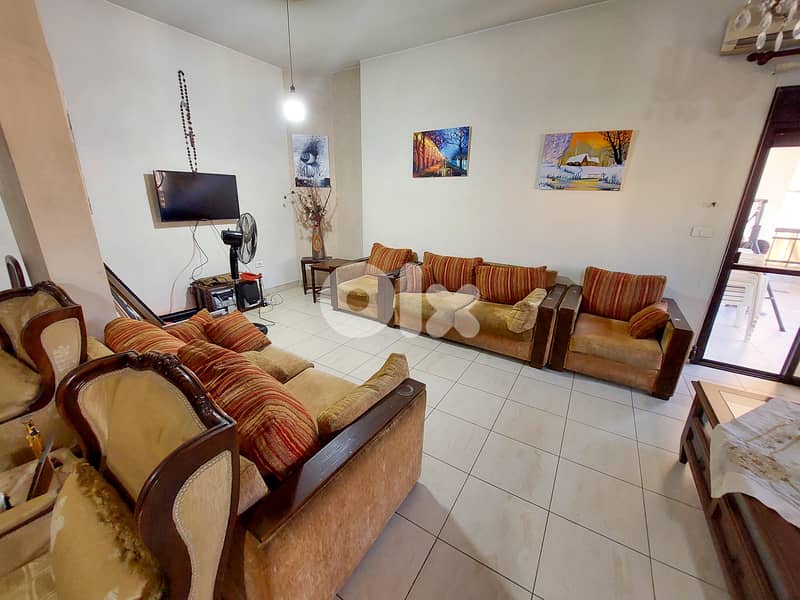 190 SQM Apartment in Aoukar, Metn with Mountain View 0