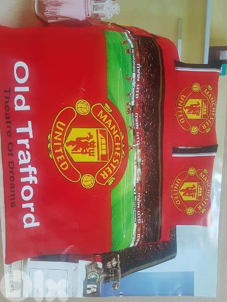 barcelona ،real ,man united bed cover 0