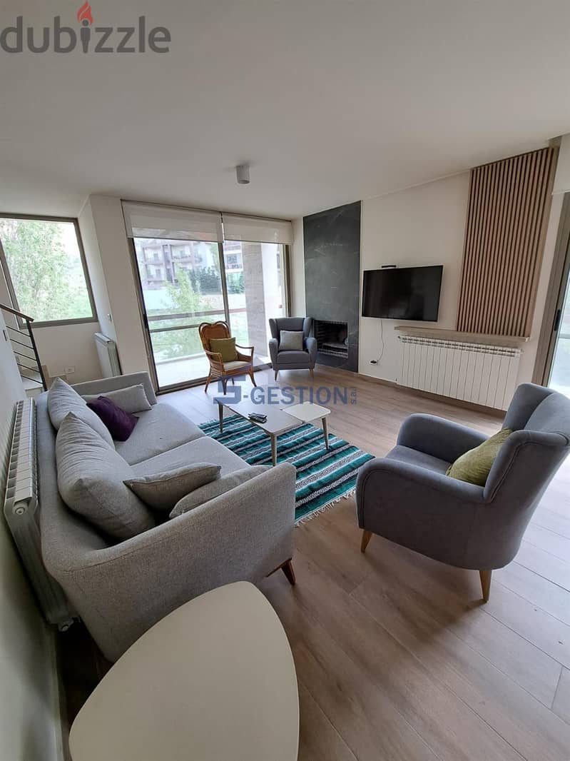 Fayara / New Furnished Duplex + Balcony / Mountain View / 127sqm 0