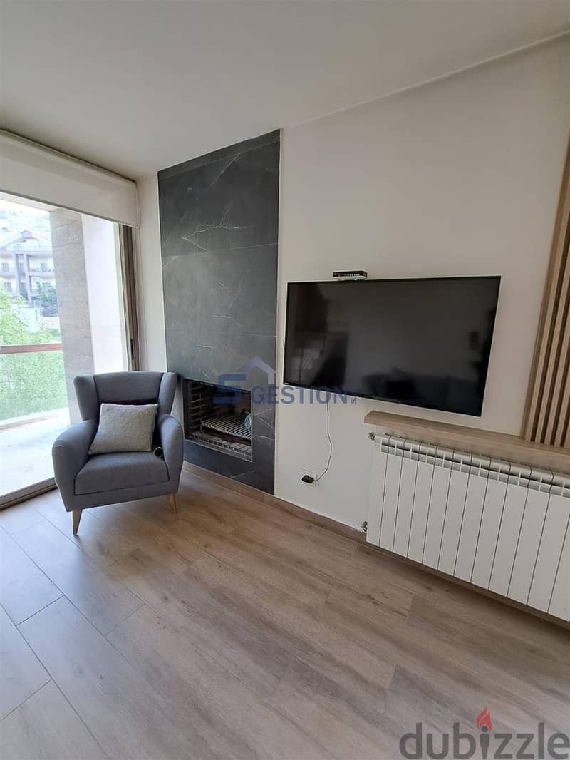 Fayara / New Furnished Duplex + Balcony / Mountain View / 127sqm 7