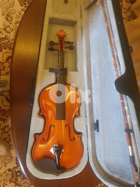 new violin 4/4 in box 3