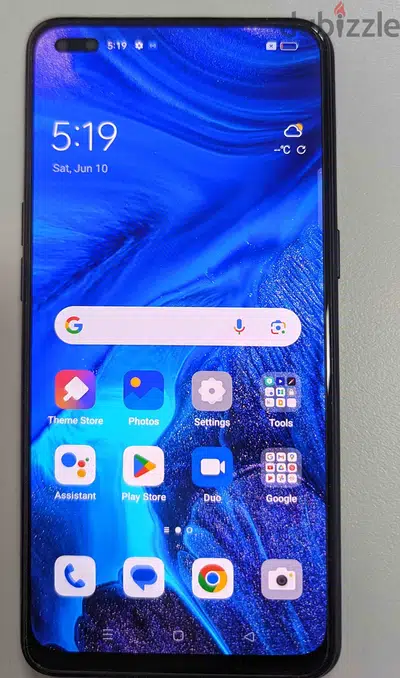 Oppo Reno 4 - Black - 8 GB Ram - 128 GB