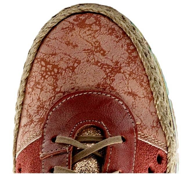 Maciejka espadrilles real leather shoes size 40 12