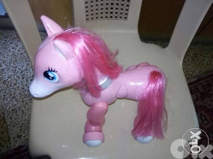 PONY BIG Horse mechanism+Voice+light without R/C Still Good Toy=16 3