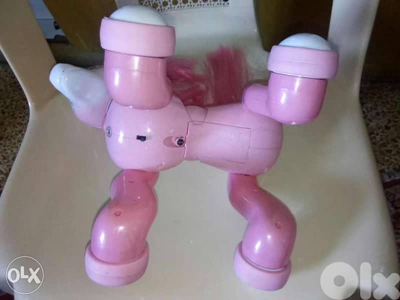 PONY BIG Horse mechanism+Voice+light without R/C Still Good Toy=16 6