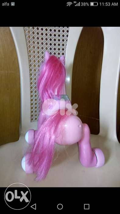 PONY BIG Horse mechanism+Voice+light without R/C Still Good Toy=16 7